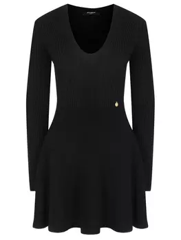 Платье из вискозы BALMAIN