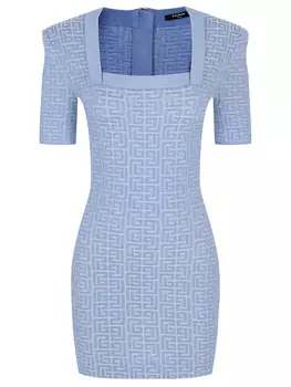 Платье из вискозы BALMAIN