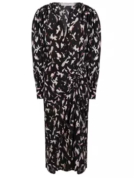Платье из вискозы и шелка IRO