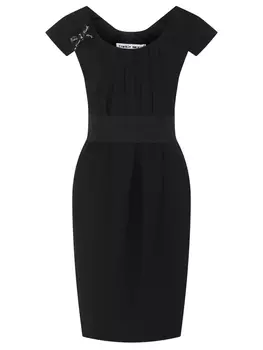 Платье из вискозы и шерсти FRANKIE MORELLO