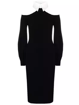 Платье из вискозы KARL LAGERFELD