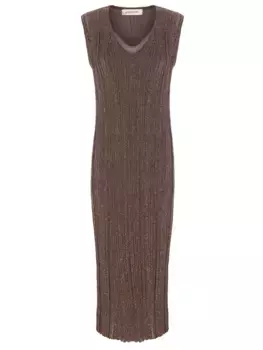 Платье из вискозы с люрексом GENTRYPORTOFINO