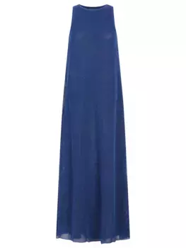 Платье из вискозы с люрексом