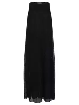 Платье из вискозы с люрексом