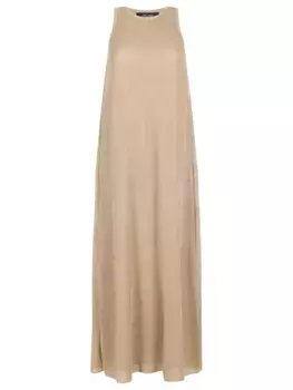 Платье из вискозы с люрексом