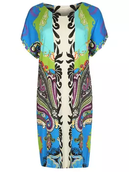 Платье из вискозы с принтом ETRO