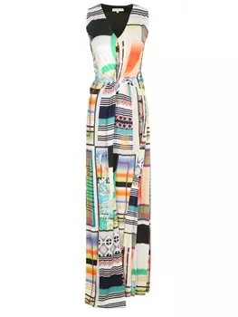 Платье из вискозы с принтом ETRO