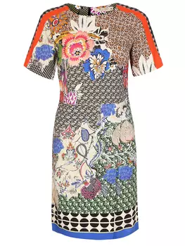 Платье из вискозы с принтом ETRO