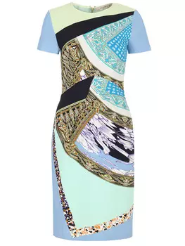 Платье из вискозы с принтом ETRO