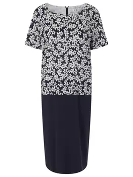 Платье из вискозы с принтом GIORGIO GRATI