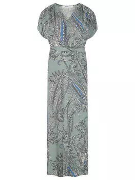 Платье из вискозы с принтом VUALL