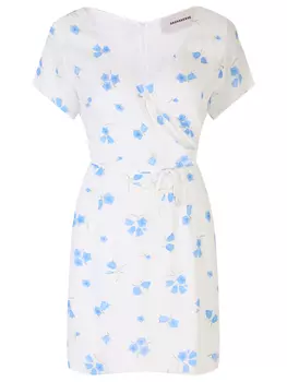 Платье из вискозы