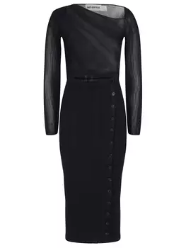 Платье из вискозы SELF-PORTRAIT