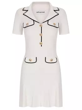 Платье из вискозы SELF-PORTRAIT