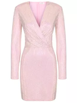 Платье из вискозы со стразами SOL ANGELANN