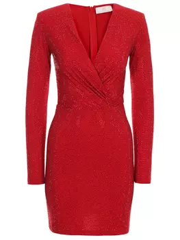 Платье из вискозы со стразами SOL ANGELANN