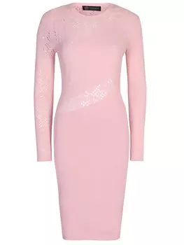 Платье из вискозы VERSACE