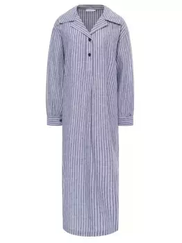 Платье изо льна и хлопка