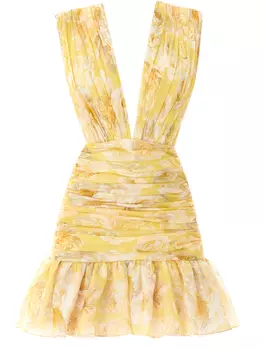 Платье изо льна и шелка Veronique Dress YVON