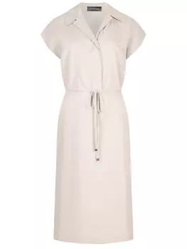 Платье изо льна и вискозы LORENA ANTONIAZZI