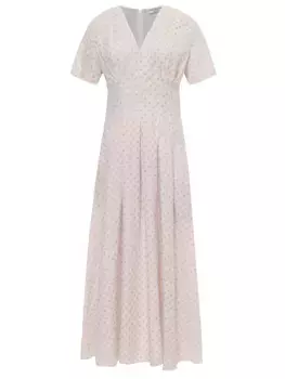 Платье изо льна и вискозы