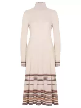 Платье кашемировое с люрексом