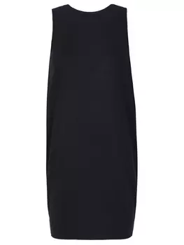 Платье-кокон из шерсти