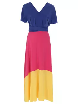 Платье колор-блок VON VONNI