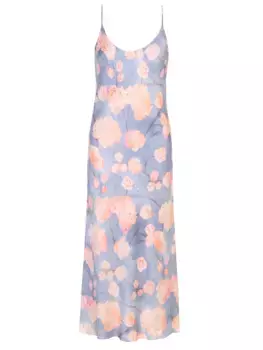 Платье-комбинация шелковое