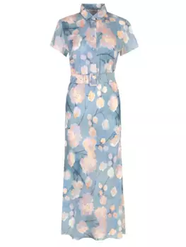 Платье-комбинация шелковое