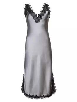 Платье-комбинация шелковое LAROOM