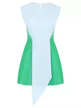 Платье комбинированное