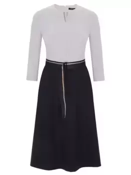 Платье комбинированное VASSA&CO