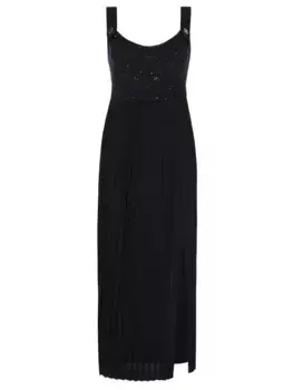 Платье комбинированное