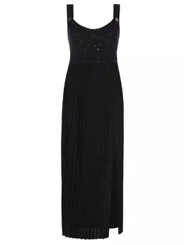 Платье комбинированное AND THE BRAND