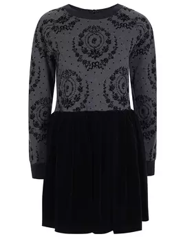 Платье комбинированное RED VALENTINO