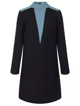 Платье комбинированное VALENTINO