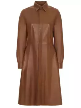Платье кожаное RALPH LAUREN