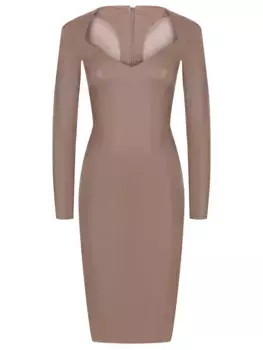 Платье кожаное