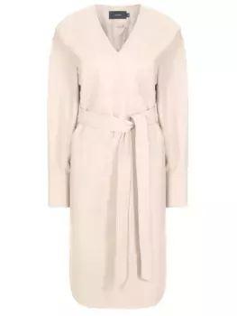 Платье кожаное