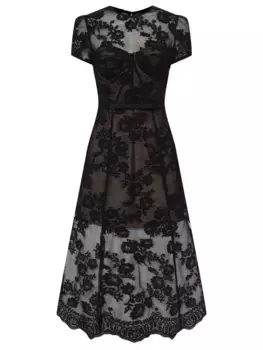 Платье кружевное