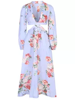 Платье льняное