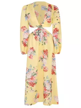 Платье льняное