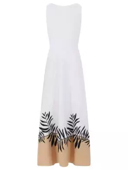 Платье льняное