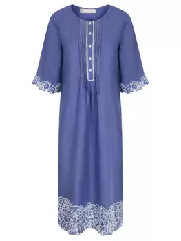 Платье льняное