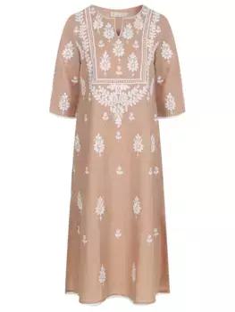 Платье льняное