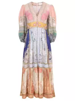 Платье льняное