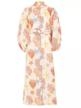 Платье льняное