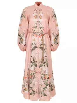 Платье льняное