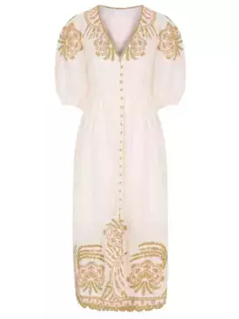 Платье льняное